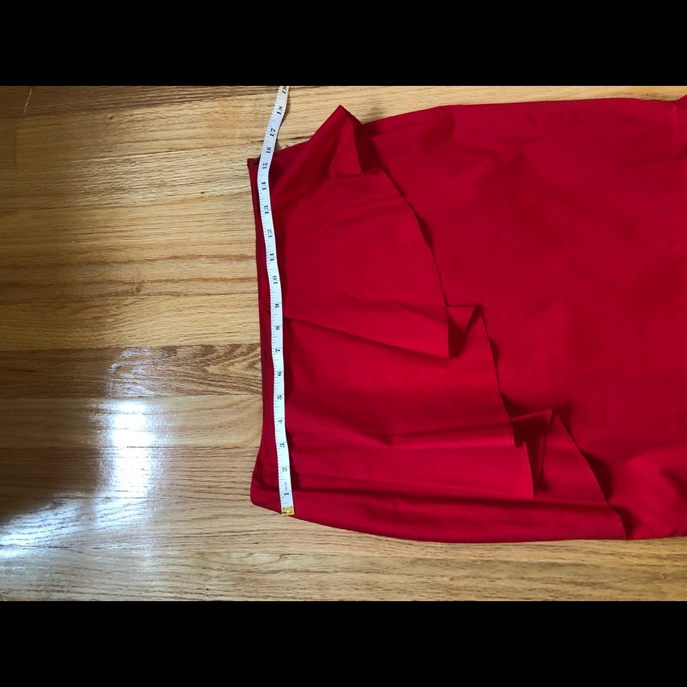 Scripted peplum ruffled skirt - Picture 4 of 8